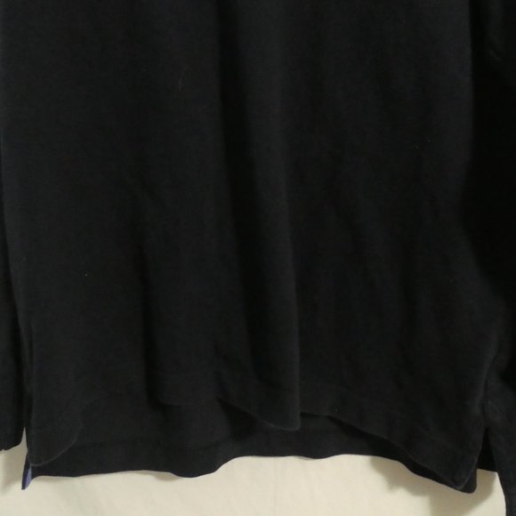 AEROPOSTALE | medium | striped long sleeve pullover shirt | slit / side vents - Picture 5 of 12